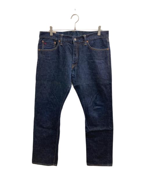 POLO RALPH LAUREN（ポロ・ラルフローレン）POLO RALPH LAUREN (ポロ・ラルフローレン) セルビッチデニムパンツ ブルー サイズ:86㎝（W34)の古着・服飾アイテム