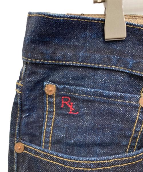 POLO RALPH LAUREN（ポロ・ラルフローレン）POLO RALPH LAUREN (ポロ・ラルフローレン) セルビッチデニムパンツ ブルー サイズ:86㎝（W34)の古着・服飾アイテム