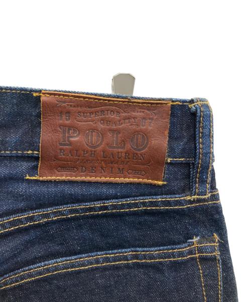 POLO RALPH LAUREN（ポロ・ラルフローレン）POLO RALPH LAUREN (ポロ・ラルフローレン) セルビッチデニムパンツ ブルー サイズ:86㎝（W34)の古着・服飾アイテム