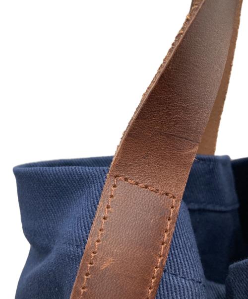 POLO RALPH LAUREN（ポロ・ラルフローレン）POLO RALPH LAUREN (ポロ・ラルフローレン) ベアツイルショッパートート ネイビー サイズ:ONE SIZEの古着・服飾アイテム