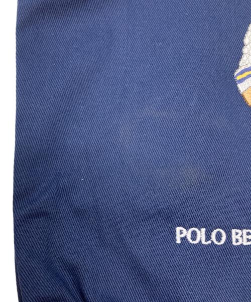 POLO RALPH LAUREN（ポロ・ラルフローレン）POLO RALPH LAUREN (ポロ・ラルフローレン) ベアツイルショッパートート ネイビー サイズ:ONE SIZEの古着・服飾アイテム
