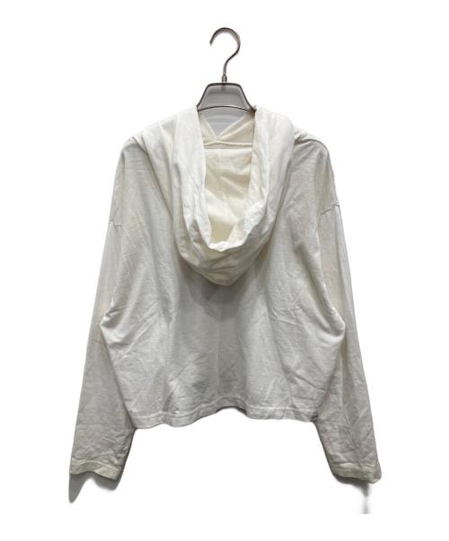 Hysteric Glamour（ヒステリックグラマー）Hysteric Glamour (ヒステリックグラマー) プリントプルオーバーパーカー ホワイト サイズ:Freeの古着・服飾アイテム