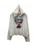 Hysteric Glamour（ヒステリックグラマー）の古着「プリントプルオーバーパーカー」｜ホワイト