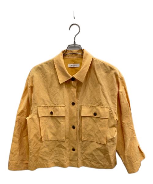 Demi-Luxe Beams（デミルクス ビームス）Demi-Luxe BEAMS (デミルクス ビームス) ダンガリーオーバーシャツ オレンジ サイズ:記載なし（実寸参考）の古着・服飾アイテム