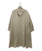 RIM.ARKリムアーク）の古着「Relax Shirt gown」｜ベージュ