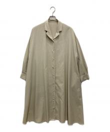 RIM.ARK（リムアーク）の古着「Relax Shirt gown」｜ベージュ