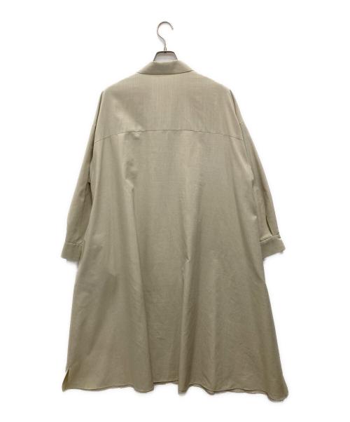 RIM.ARK（リムアーク）RIM.ARK (リムアーク) Relax Shirt gown ベージュ サイズ:38の古着・服飾アイテム
