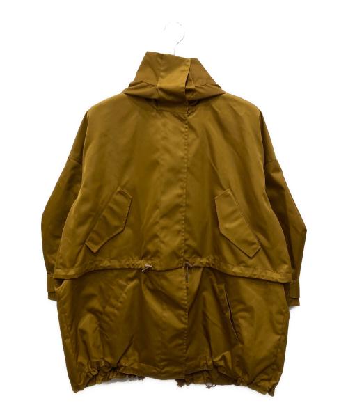 nagonstans（ナゴンスタンス）nagonstans (ナゴンスタンス) フーディジャケット ブラウン サイズ:36の古着・服飾アイテム