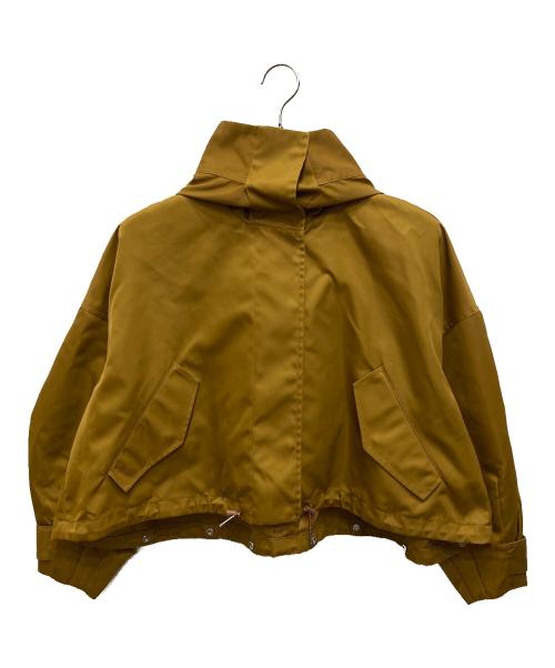 nagonstans（ナゴンスタンス）nagonstans (ナゴンスタンス) フーディジャケット ブラウン サイズ:36の古着・服飾アイテム
