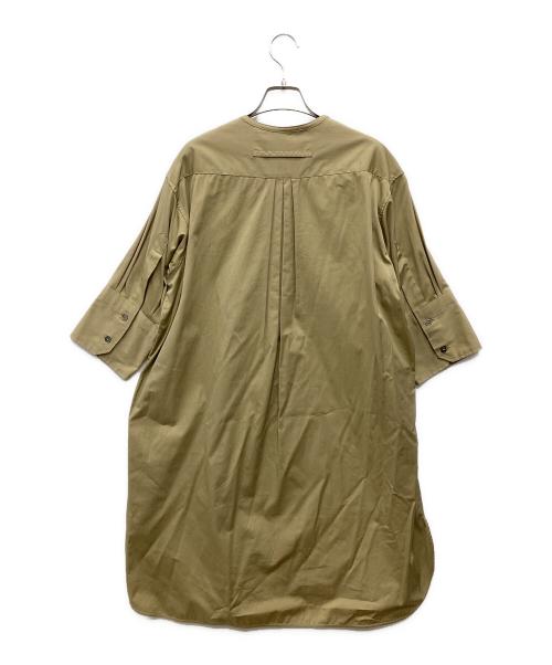 ticca（ティッカ）TICCA (ティッカ) シャツワンピース ベージュ サイズ:Fの古着・服飾アイテム