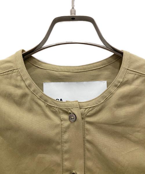 ticca（ティッカ）TICCA (ティッカ) シャツワンピース ベージュ サイズ:Fの古着・服飾アイテム