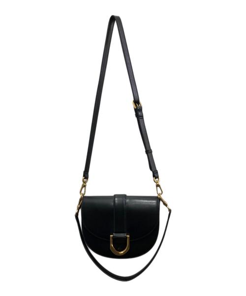 CHARLES & KEITH（チャールズアンドキース）CHARLES & KEITH (チャールズアンドキース) ガビーヌ サドルバッグ ブラックの古着・服飾アイテム