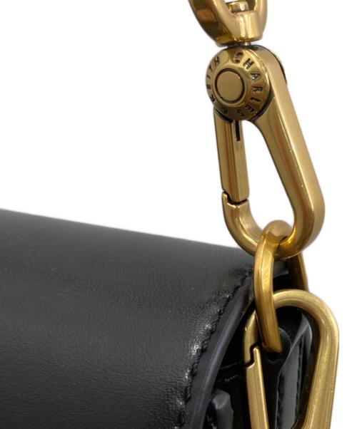 CHARLES & KEITH（チャールズアンドキース）CHARLES & KEITH (チャールズアンドキース) ガビーヌ サドルバッグ ブラックの古着・服飾アイテム