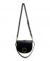 CHARLES & KEITH (チャールズアンドキース) ガビーヌ サドルバッグ ブラック：5000円