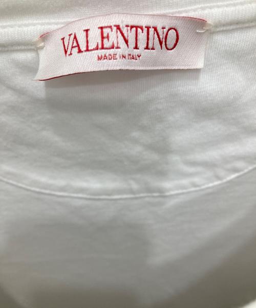 VALENTINO（ヴァレンティノ）VALENTINO (ヴァレンティノ) VLTN TAG Tシャツ/ヴァレンティノ タグ ティーシャツ ホワイト サイズ:Sの古着・服飾アイテム
