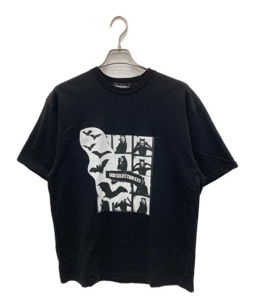 GOD SELECTION XXX（ゴッド セレクション トリプルエックス）GOD SELECTION XXX (ゴッド セレクション トリプルエックス) プリントTシャツ ブラック サイズ:XLの古着・服飾アイテム