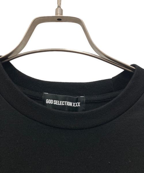 GOD SELECTION XXX（ゴッド セレクション トリプルエックス）GOD SELECTION XXX (ゴッド セレクション トリプルエックス) プリントTシャツ ブラック サイズ:XLの古着・服飾アイテム