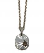 ZOCALOソカロ）の古着「HAMMERED TEXTURE PLATE PENDANT」