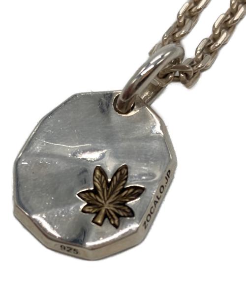 ZOCALO（ソカロ）ZOCALO (ソカロ) HAMMERED TEXTURE PLATE PENDANTの古着・服飾アイテム