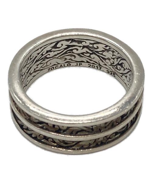 ZOCALO（ソカロ）ZOCALO (ソカロ) Double Ivy Spinning Ring サイズ:刻印なし（下記参照）の古着・服飾アイテム