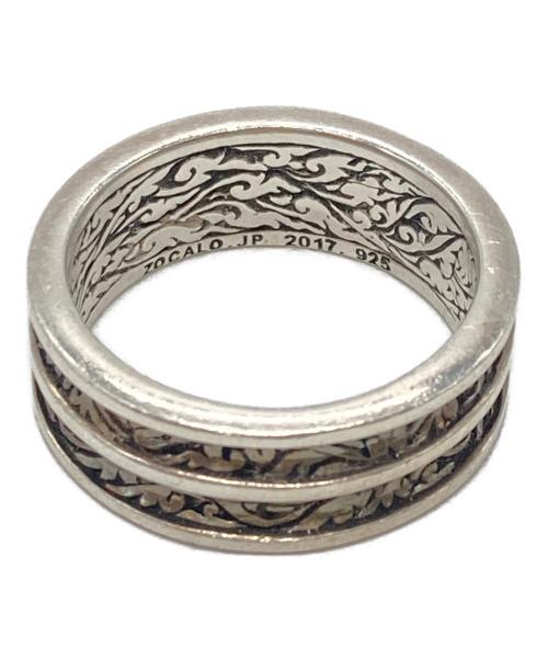 ZOCALO（ソカロ）ZOCALO (ソカロ) Double Ivy Spinning Ring サイズ:刻印なし（下記参照）の古着・服飾アイテム