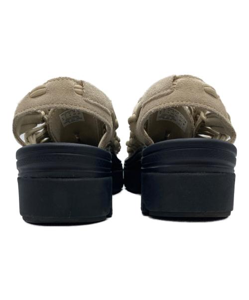 KEEN（キーン）KEEN (キーン) ユニークPLT ベージュ×ブラック サイズ:23の古着・服飾アイテム