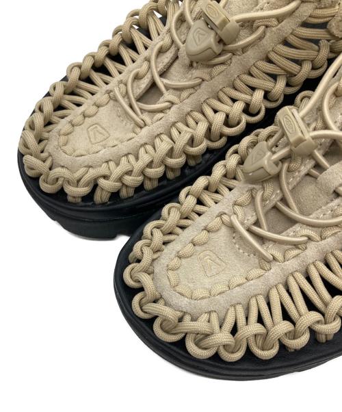 KEEN（キーン）KEEN (キーン) ユニークPLT ベージュ×ブラック サイズ:23の古着・服飾アイテム