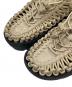 中古・古着 KEEN (キーン) ユニークPLT ベージュ×ブラック サイズ:23：9000円