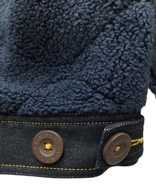 KAWATANI SHIRT（カワタニシャツ）KAWATANI SHIRT (カワタニシャツ) ボアキルトジャケット ネイビー サイズ:L 未使用品の古着・服飾アイテム