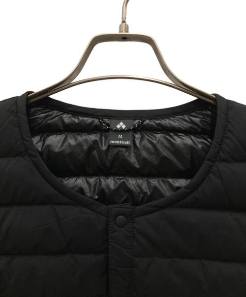 mont-bell（モンベル）mont-bell (モンベル) スペリオダウン ラウンドネックベスト ブラック サイズ:Mの古着・服飾アイテム