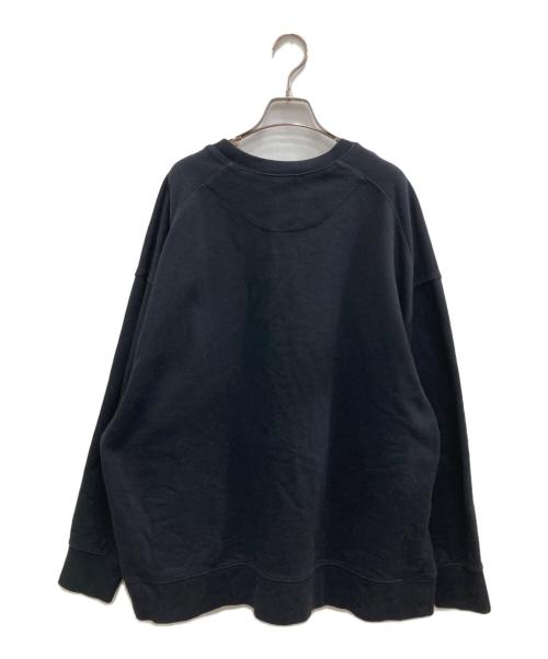 Y-3（ワイスリー）Y-3 (ワイスリー) ロゴクルーネックスウェット ブラック サイズ:XXLの古着・服飾アイテム