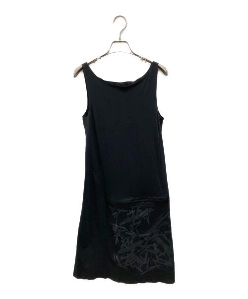 Y-3（ワイスリー）Y-3 (ワイスリー) ノースリーブワンピース ブラック サイズ:XSの古着・服飾アイテム
