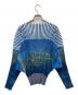 ISSEY MIYAKE (イッセイミヤケ) 総柄プリーツカットソー ブルー サイズ:2：25000円
