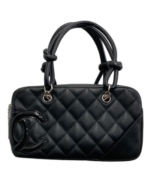 CHANEL（シャネル）CHANEL (シャネル) ミニボーリングバッグ/カンボンライン ブラックの古着・服飾アイテム