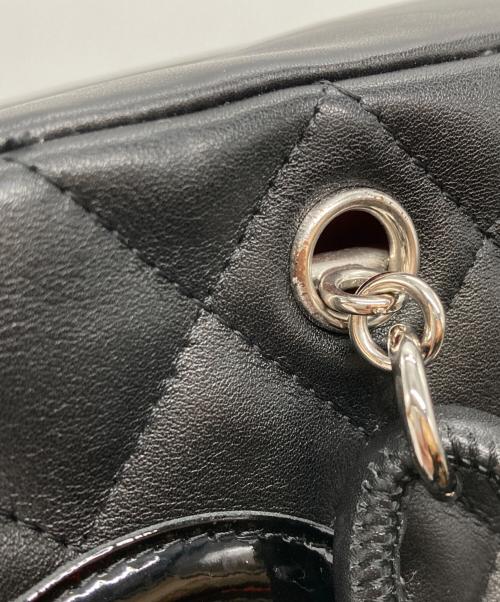 CHANEL（シャネル）CHANEL (シャネル) ミニボーリングバッグ/カンボンライン ブラックの古着・服飾アイテム