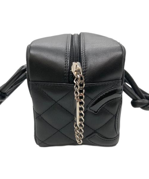 CHANEL（シャネル）CHANEL (シャネル) ミニボーリングバッグ/カンボンライン ブラックの古着・服飾アイテム