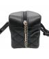 中古・古着 CHANEL (シャネル) ミニボーリングバッグ/カンボンライン ブラック：400000円