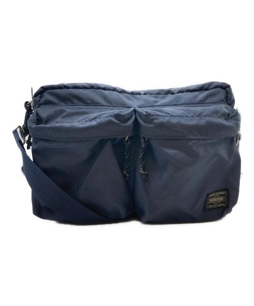 PORTER（ポーター）PORTER (ポーター) SHOULDER BAG(S) ネイビーの古着・服飾アイテム