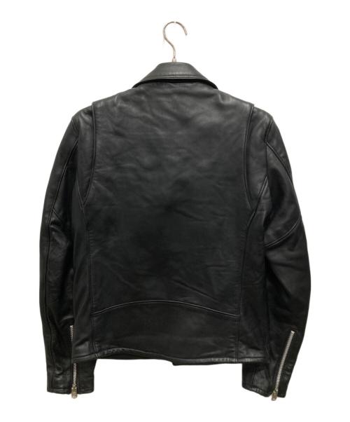 JACKROSE（ジャックローズ）JACKROSE (ジャックローズ) レザーライダースジャケット ブラック サイズ:4の古着・服飾アイテム