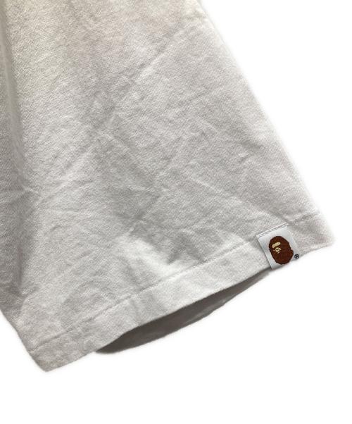 BAPE BY A BATHING APE（ベイプバイアベイシングエイプ）BAPE BY A BATHING APE (ベイプバイアベイシングエイプ) プリントカットソー ホワイト サイズ:XXLの古着・服飾アイテム