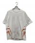 BAPE BY A BATHING APE（ベイプバイアベイシングエイプ）の古着「プリントカットソー」｜ホワイト