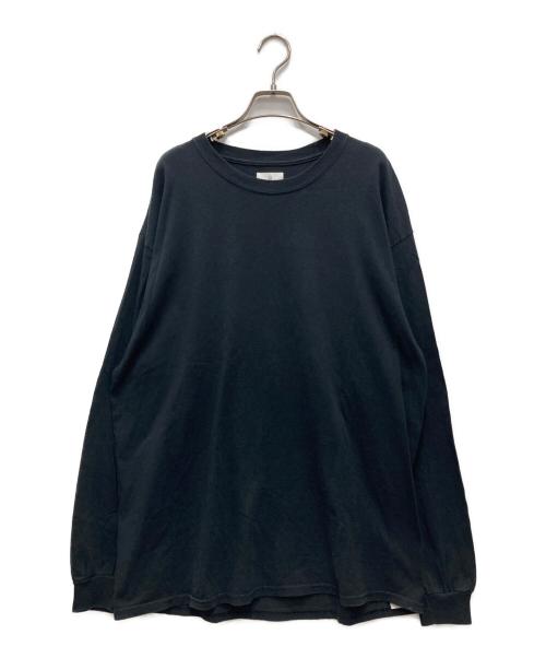 N.HOOLYWOOD（エヌ ハリウッド）N.HOOLYWOOD (エヌ ハリウッド) バックプリントロングスリーブTシャツ ブラック サイズ:4の古着・服飾アイテム
