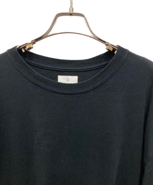 N.HOOLYWOOD（エヌ ハリウッド）N.HOOLYWOOD (エヌ ハリウッド) バックプリントロングスリーブTシャツ ブラック サイズ:4の古着・服飾アイテム