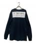 N.HOOLYWOOD (エヌ ハリウッド) バックプリントロングスリーブTシャツ ブラック サイズ:4：4000円