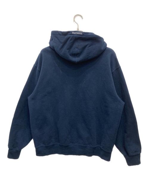 SUPREME（シュプリーム）Supreme (シュプリーム) S Logo Zip Up Hooded Sweatshirt ネイビー サイズ:Lの古着・服飾アイテム