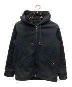 BLUCO WORK GARMENTブルコ ワーク ガーメント）の古着「ジップジャケット」｜ブラック