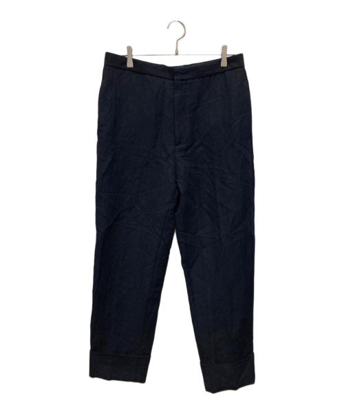 JIL SANDER（ジルサンダー）JIL SANDER (ジルサンダー) センタークリーステーパードスラックス ネイビー サイズ:46の古着・服飾アイテム