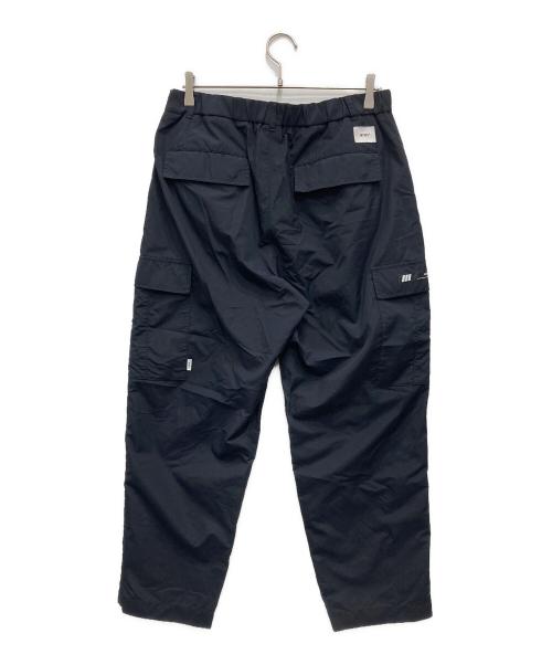 WTAPS（ダブルタップス）WTAPS (ダブルタップス) LEZ / 6P / TROUSERS / NYLON. RIPSTOP. DOT SIGHT 2タック6ポケットトラウザーズ ネイビー サイズ:Xの古着・服飾アイテム