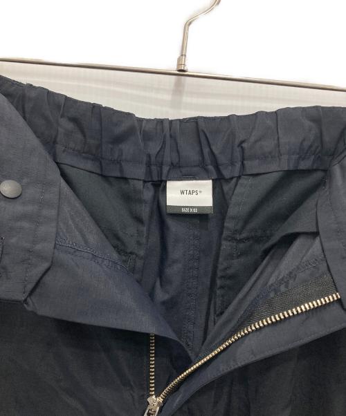 WTAPS（ダブルタップス）WTAPS (ダブルタップス) LEZ / 6P / TROUSERS / NYLON. RIPSTOP. DOT SIGHT 2タック6ポケットトラウザーズ ネイビー サイズ:Xの古着・服飾アイテム
