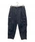 WTAPS（ダブルタップス）の古着「LEZ / 6P / TROUSERS / NYLON. RIPSTOP. DOT SIGHT 2タック6ポケットトラウザーズ」｜ネイビー